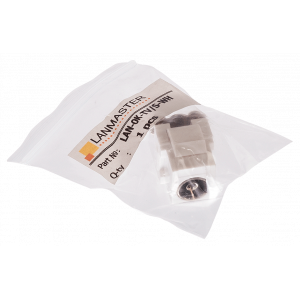 Модуль Keystone, TV-розетка, винтовое соединение, белый